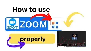 how to use properly zoom meeting apps || Zoom Tips Bangla Tutorial