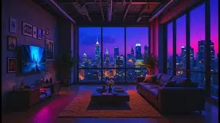 New York City Lofi Atmosphere 🌃 Smooth Chill Beats for Work & Study