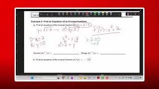 4.6 Inverse Functions