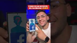 Como ficar invis&iacute;vel no Facebook ! ❤️🫣 #dicacelular #dicas #facebook #seguran&ccedil;a #privacidade