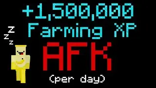 How To Get Farming 50 AFK - Hypixel Skyblock