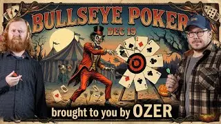 Bullseye Poker, The Case of the Rookie Hustle & The $1,800 Machine 🃏| Draw All Month 2025