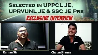 Exclusive interview with the student selected in the exam | Raman Sir with Chetan Sharma (selecti...