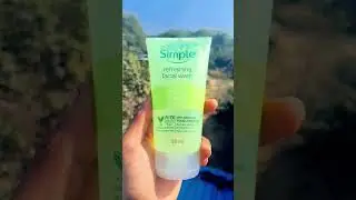 Unboxing Amazon product ||&bull;&bull; Simple refreshing facial wash@itskanaks