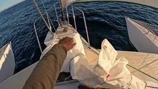 Some chill sailing coming out of Ensenada Baja California. #sailing #trimaran 