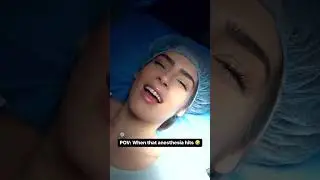 POV: When that anesthesia hits 🤣 l Avana Plastic Surgery