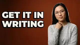 How To Get Your Internship Offer Terms In Writing?