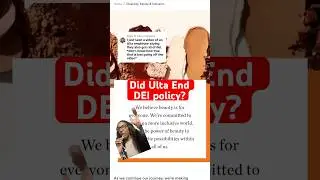 Did Ulta end DEI policy?