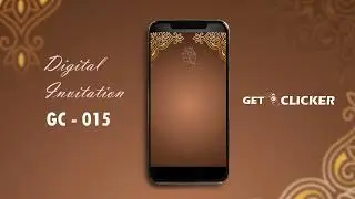 Digital Invitaion | GC - 015  | Wedding Invitation