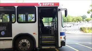 SEPTA Route 55: 2000 Neoplan AN460 #7238 To Olney Pt 1/4