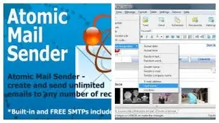 HOW TO Setup The SMTP of  Atomic Mail Sender !