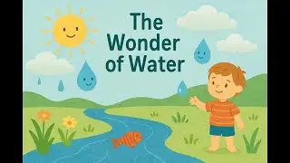 The Wonder of Water｜Baby Nature English Song｜Water Exploration for Ages 0&ndash;5