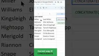 Merge columns in 