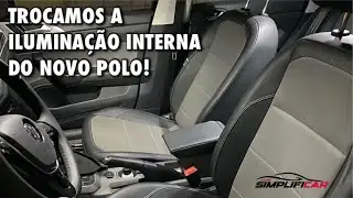 TROCAMOS A ILUMINAÇÃO INTERNA DO POLO COM APENAS 20 REAIS!