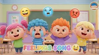 How Do You Feel Today? 😊 | Feelings Song for Kids | Cartoon Nursery Rhyme |#Toonian #ToonianCartoons