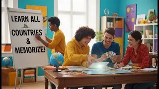 Learn all countries of the world and memorize it #worldcountries #countries