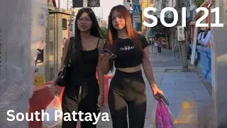 🔥 South Pattaya Unfiltered | Calm Drive Through Soi 21