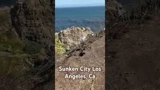 Geology of Sunken City Los Angeles, California #geology #landslide #losangeles #sunkencity