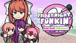 Doki doki takeover plus //port movile V-slice// FNF MOVILE MOD