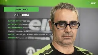 Who Is Who in the Kawasaki Racing Team: Pere Riba