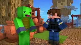 MAIZEN : JJ and JJ Sister Prison Escape! - Minecraft Animation JJ & Mikey