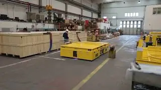 Multidirectional heavy duty motorized cart - 20 T - MORELLO