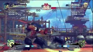 SSF4 AE Ranked Matches PSN Psyfiery vs randoms 142