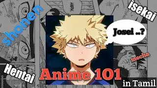 Anime 101/Anime genre/ Explained in Tamil/Anime Phantom