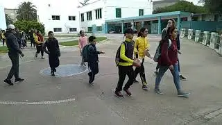 Rencontre sportive au nid familial