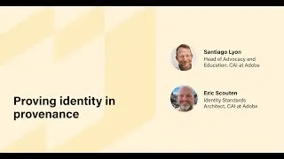 Proving identity in provenance