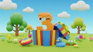 Hide & Seek Numbers 🔢 | Fun Educational Song for Toddlers to Sing and Learn