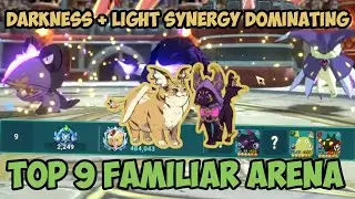 Darkness + Light Synergy Top 9 Familiar Arena - Ni No Kuni Crossworlds