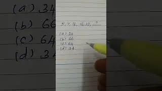 NMMS NTSE TRUST EXAM number series #nmms #trust #mathtips #nmmsmat