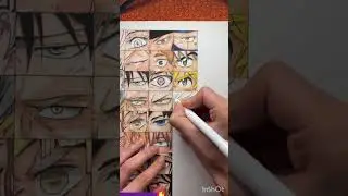 Drawing Mash&rsquo;s eye from Mashle #anime #drawing #animedrawing #animeeyes #mashle #mash