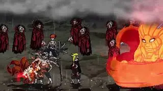 Naruto x Boruto Ninja Tribes Mugen V2 Naruto vs pain Partie 2