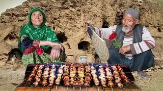 Love of the Old Lovers Blossomed! | Chicken Kebab in the Rain