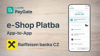 Everifin PayGate - Platba Raiffeisen Banka (CZ) - App-to-App