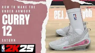 How to Create the Curry 12 Saturn in the NBA 2K25 Shoe Creator | Next-Gen Consoles