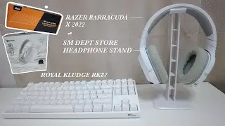 ⌨️ Royal Kludge RK87 87 Keys and 🎧 Razer Barracuda X 2022 Unboxing 🤍