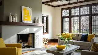Warm Neutral Living Room Fireplace Decor Live (2026 Trends)