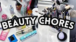 Help Me Organize Makeup, Wash Brushes, & Pack My Travel Bag