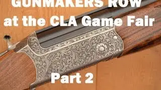Gunmakers Row at the CLA Game Fair - The Skyfall Gun, Blaser and Bonhams part 2