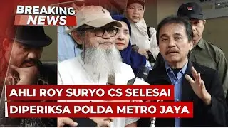 BREAKING NEWS - Ahli Roy Suryo Cs Selesai Diperiksa Polda Metro Jaya Kasus Ijazah Jokowi