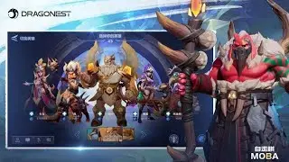 Official Gameplay Alpha test Video AutoChess Moba