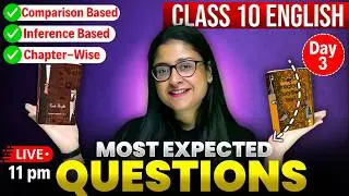 Class 10 English 2026 | First Flight - Most Expected Questions Chapter-wise 🔥 CBSE 2026 | Nikita