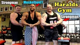 STRONGMANKNUT OG BIG BABY TRENER MED MUSKELBUNTEN