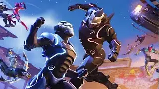 CARBIDE VS. OMEGA MOVIE AT RISKY REELS | Fortnite Battle Royale