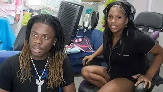 Unghetto Helps Jaz Make Her First Song! (Diss Track)