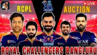 ⚡ RCPL Auction 2025 Live | Real Cricket 24 Auction Stream | live #iplauction #shorts