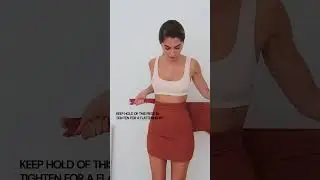 How to tie a scarf as a skirt ✨ #fashiontips #summerstyle #fashionhacks #styletips